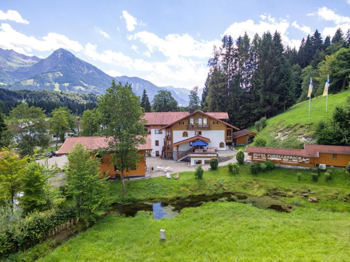 Hotel Und Apartements Im Forellenbach Fischen im Allgaeu Exterior foto